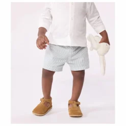 Discount Petit Bateau Short Belto Coton Bio | Ecru