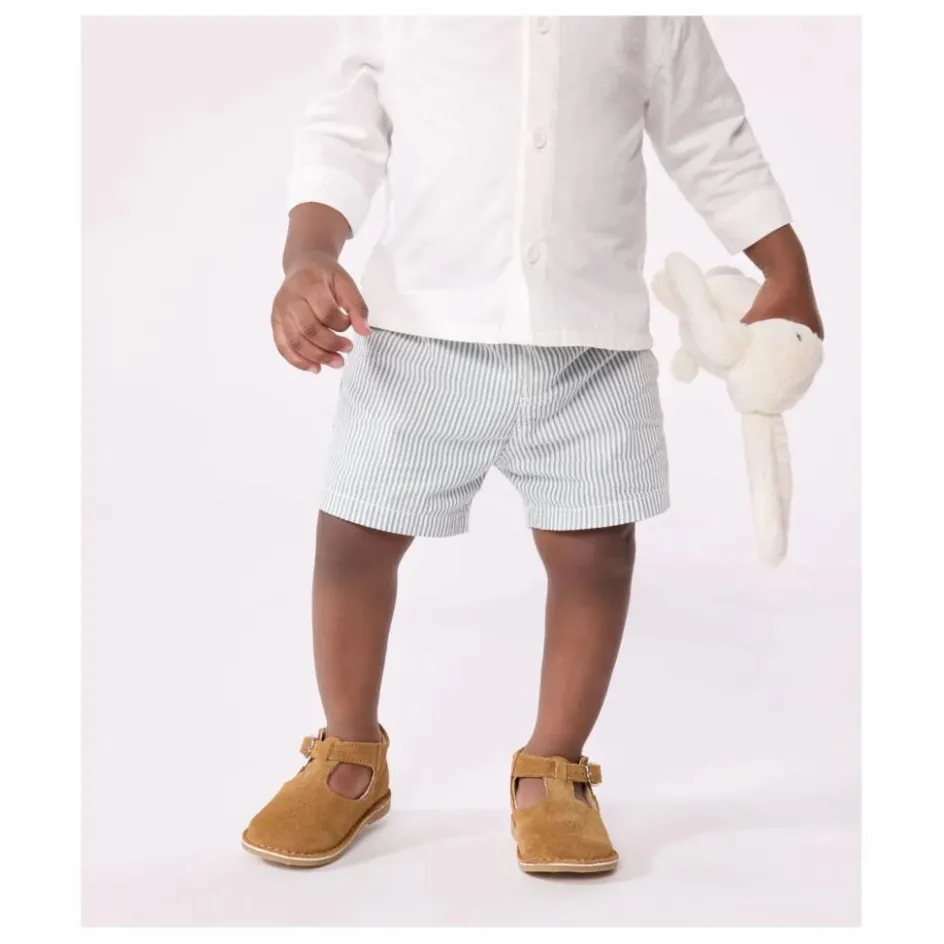 Discount Petit Bateau Short Belto Coton Bio | Ecru