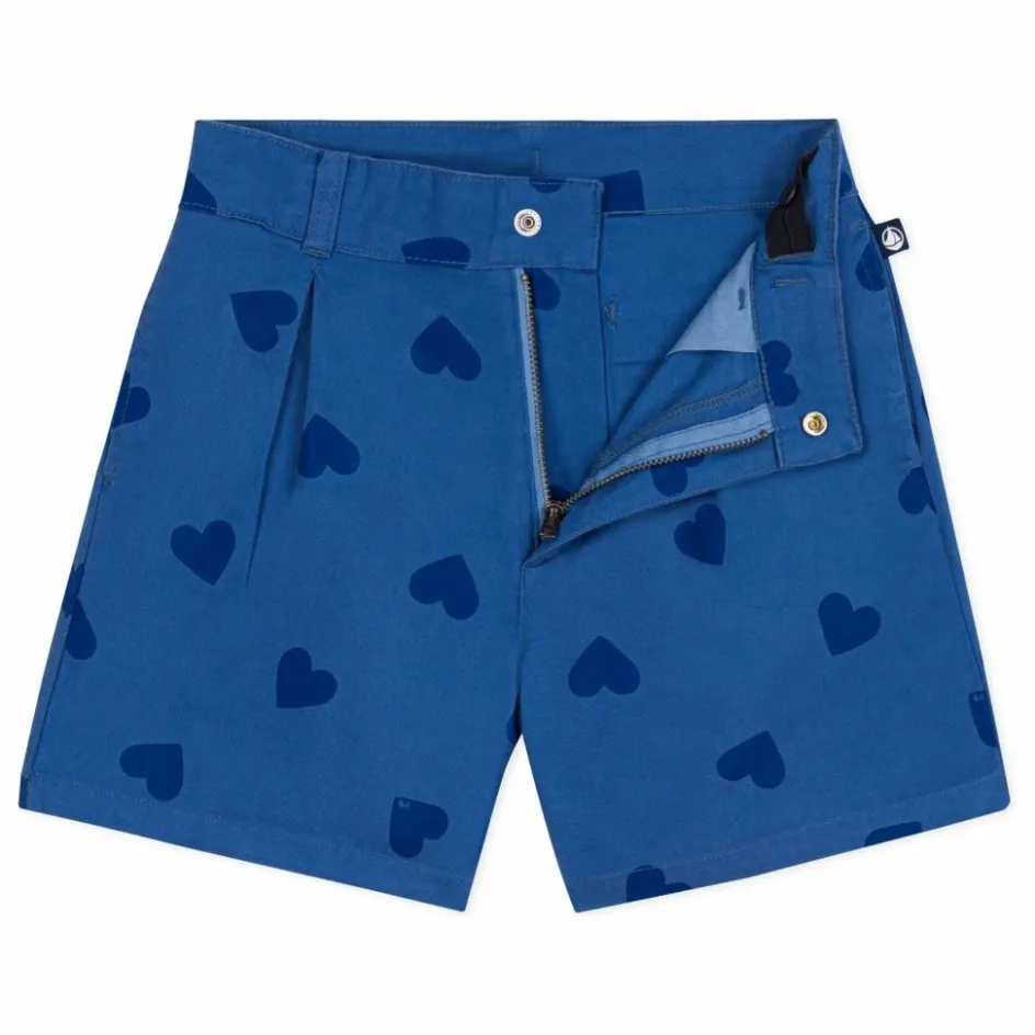 Petit Bateau Short Bleurie Coton bio ||Enfant Jupes, Shorts
