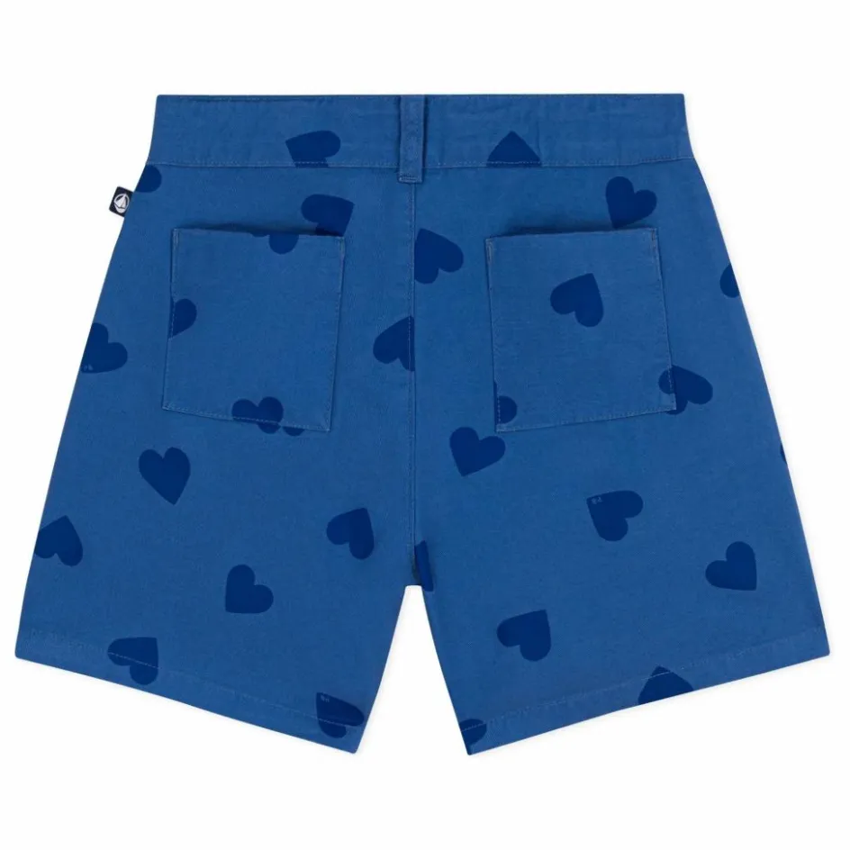 Petit Bateau Short Bleurie Coton bio ||Enfant Jupes, Shorts
