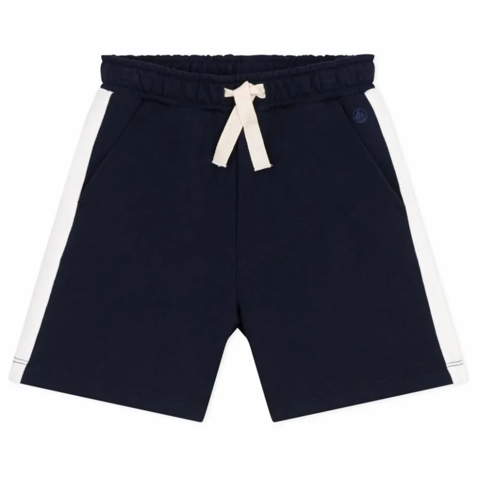 Outlet Petit Bateau Short Bravo Coton Bio | Bleu