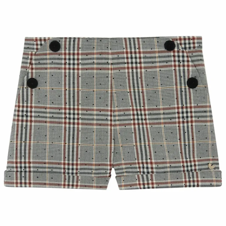 Discount Tartine et Chocolat Short Carreaux | Beige