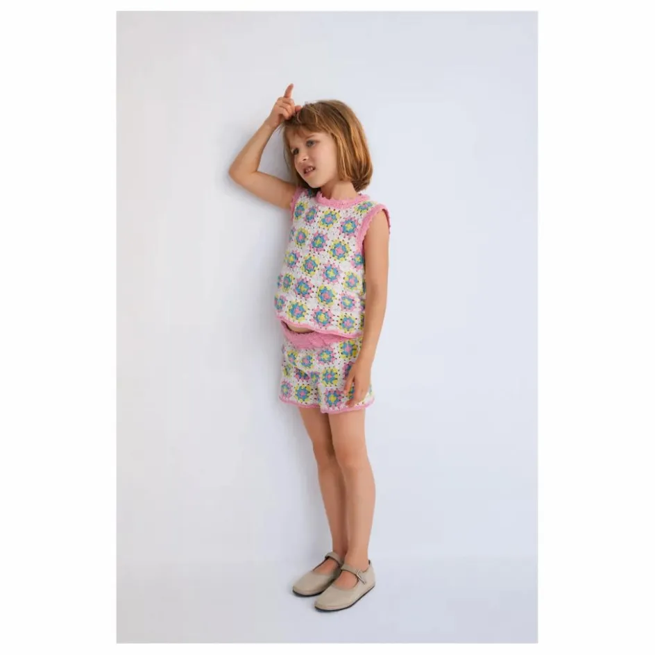 Hot Short Crochet Fleurs Nikaia Baby | Bloomers, Shorts