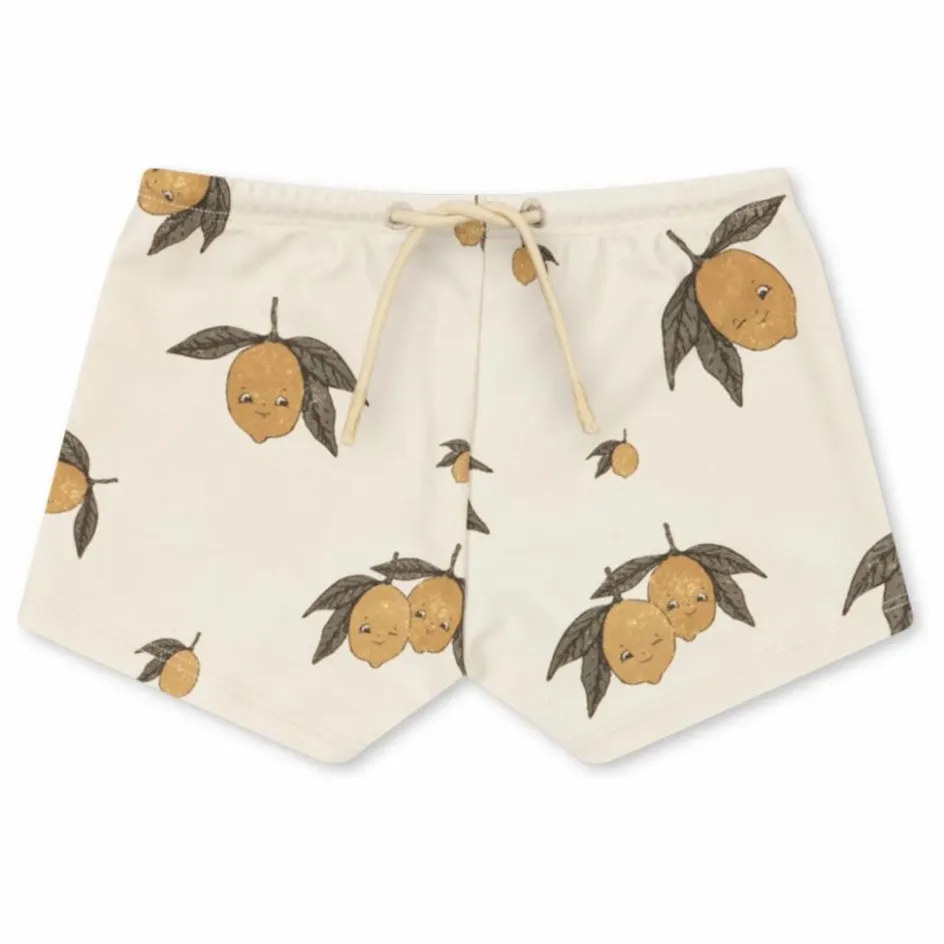 Sale Konges Sløjd Short de Bain Aster Citron Fibres Recyclées | Ecru