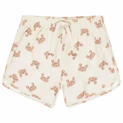 Hot Rylee + Cru Short de Bain Crabes Fibres Recyclées | Ecru