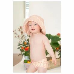 Discount Ina Swim Short de Bain Lumi Rayé | Corail