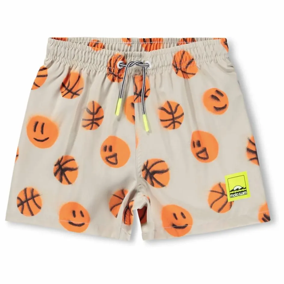 Enfant Molo Maillots De Bain*Short de Bain Niko Basketballs Fibres Recyclées |