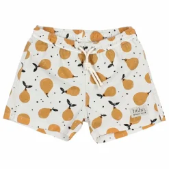 Sale Búho Short de Bain Pears Coton Bio | Gris clair