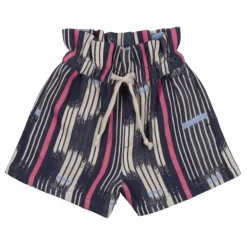Online the new society Short Echo Coton Bio | Bleu marine