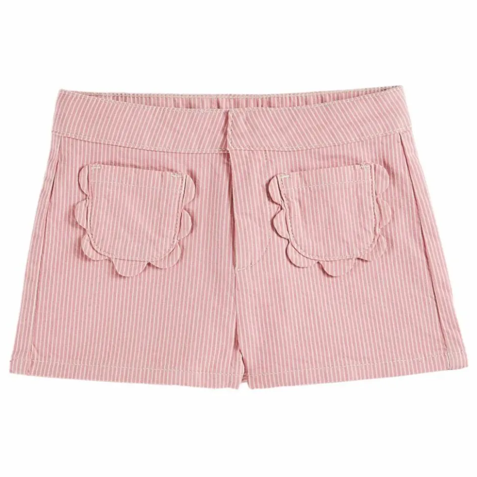 Emile et Ida Short Fleurs Rayé ||Enfant Jupes, Shorts