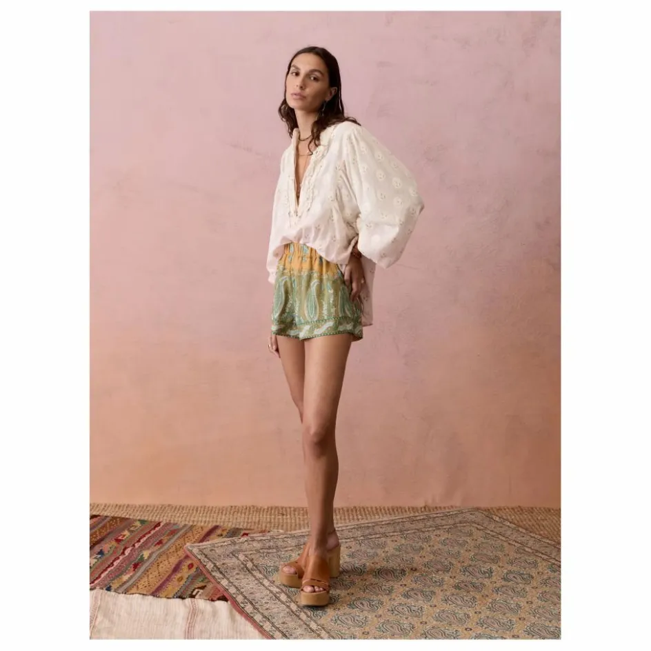 Discount Boteh Short Lucent Lin | Vert