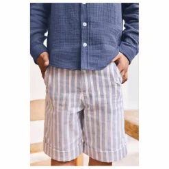 Tartine et Chocolat Short Ourlets Rayé ||Enfant Shorts, Bermudas