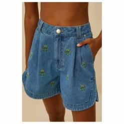 Femme Farm Rio Jupes, Shorts*Short Palmtree Brodé |