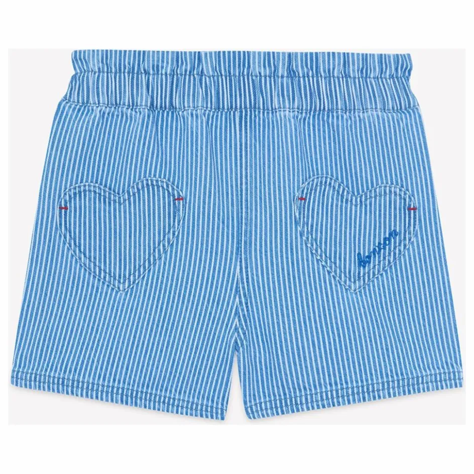 Enfant Bonton Jupes, Shorts*Short Poches Cœur Mélanie Rayé |