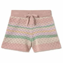 Coco au Lait Short Rayé Coton Bio ||Enfant Jupes, Shorts