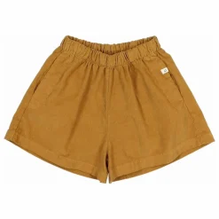 New Búho Short Soft Velours Côtelé Coton Bio | Ocre