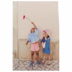 Sale Louise Misha Short Vallaloid Coton Bio | Rose bonbon