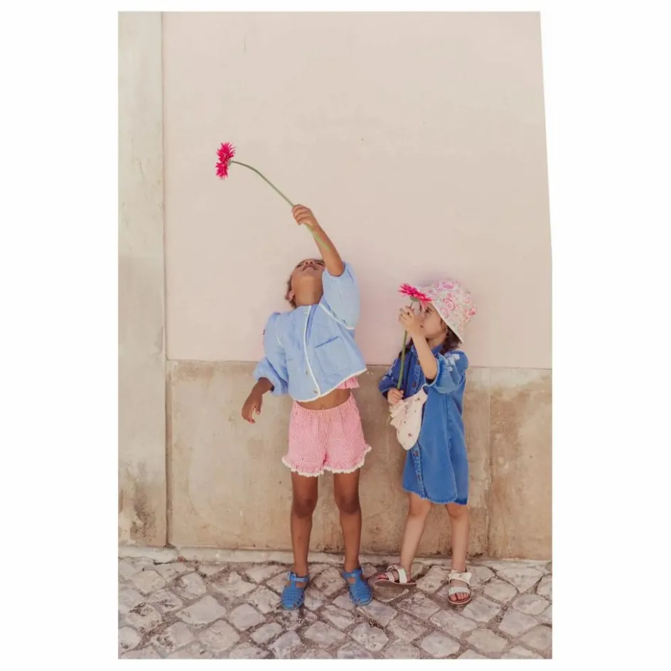 Sale Louise Misha Short Vallaloid Coton Bio | Rose bonbon