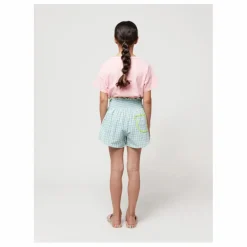 New Bobo Choses Short Vichy | Bleu Clair