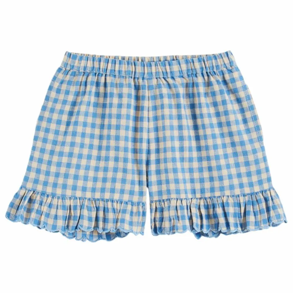 Enfant Emile et Ida Jupes, Shorts*Short Vichy Lagon |