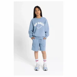 Sale Hundred Pieces Short York Coton Bio | Bleu gris