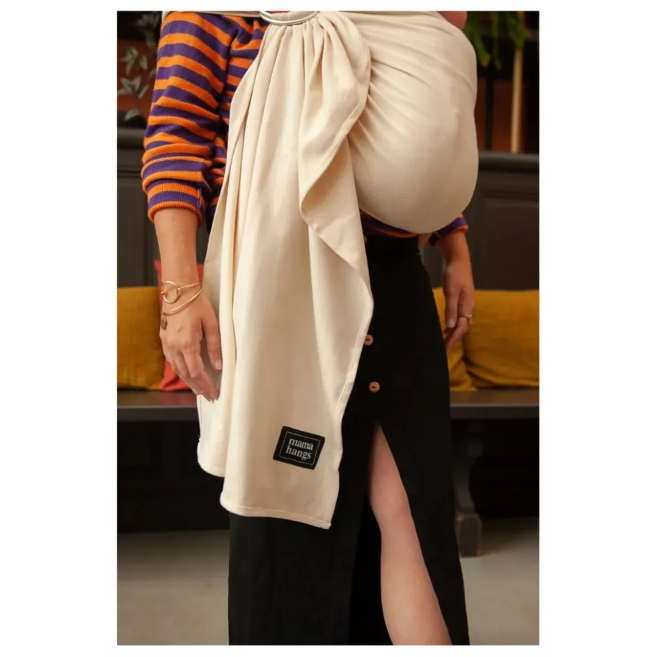Best Mama Hangs Sling en coton bio | Ecru