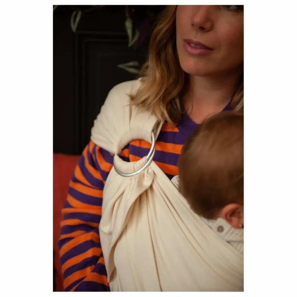 Best Mama Hangs Sling en coton bio | Ecru