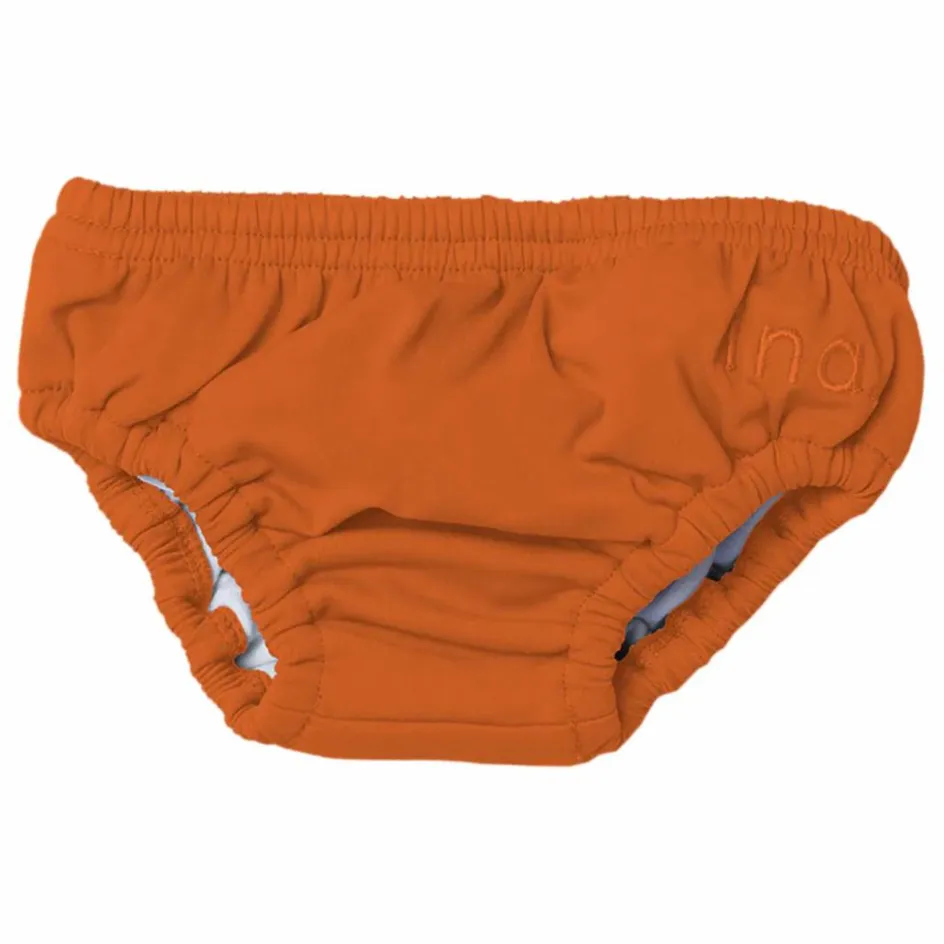 Hot Ina Swim Slip de Bain Matière Recyclée Lumi | Orange