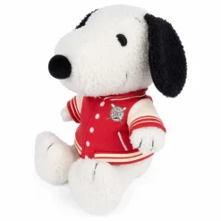 Bon Ton Toys SNOOPY - Peluche Snoopy en bomber universitaire Blanc