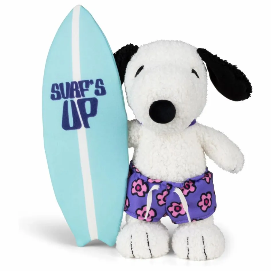 Sale Bon Ton Toys SNOOPY - Peluche Snoopy Surfeur Blanc