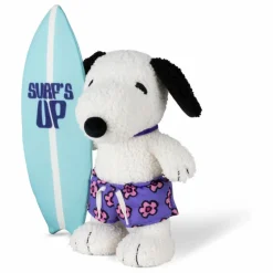Sale Bon Ton Toys SNOOPY - Peluche Snoopy Surfeur Blanc
