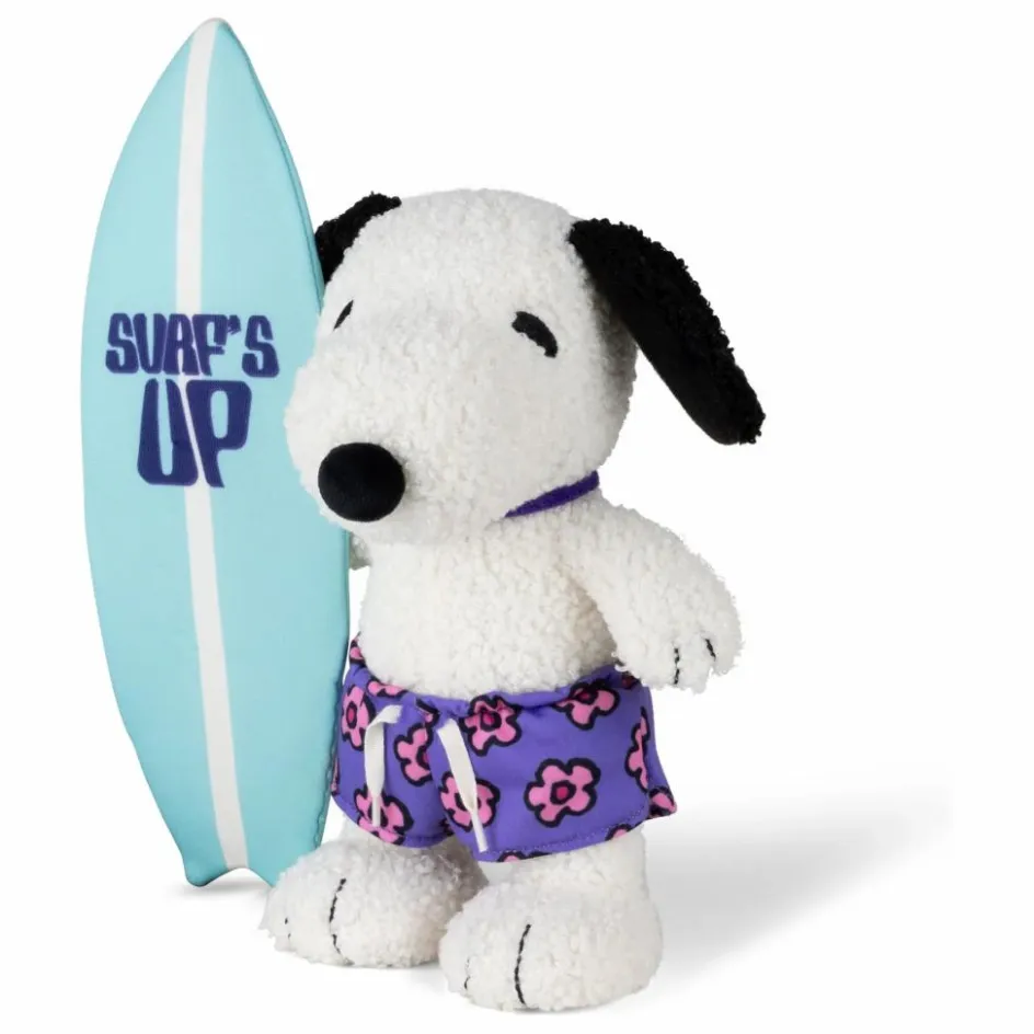 Sale Bon Ton Toys SNOOPY - Peluche Snoopy Surfeur Blanc