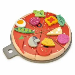 Tender Leaf Toys Soirée Pizza en bois| Cuisines, Marchandes