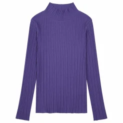 Outlet Sous Pull Femme Cotelé Coton Bio | Femme Tee-Shirts, Polos