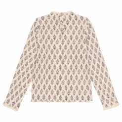Online the new society Sous-Pull Betsy Lace Coton Responsable | Ecru