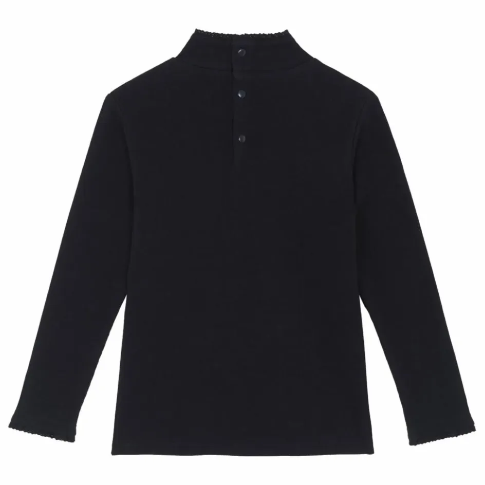 Online Tartine et Chocolat Sous-Pull Brodé | Noir