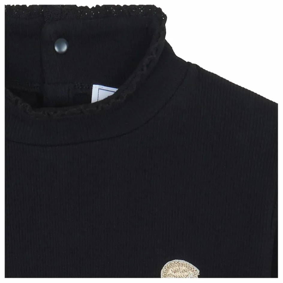 Online Tartine et Chocolat Sous-Pull Brodé | Noir