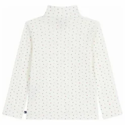 Online Petit Bateau Sous-Pull Cœurs Coton Bio | Ecru