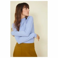 New Sous-Pull Femme Manches Longues en Modal | Femme Tee-Shirts, Polos