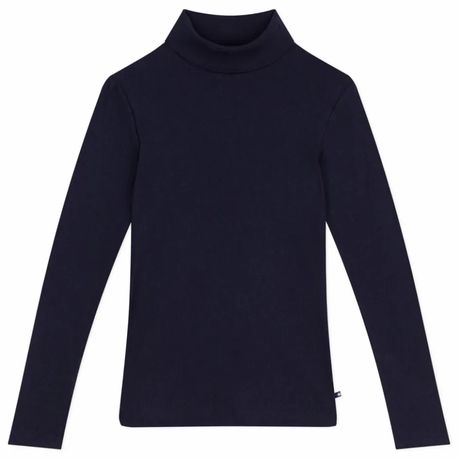 Petit Bateau Sous-Pull Uni Laine ||Femme Tee-Shirts, Polos