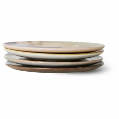 HKliving Sous-tasses 70's - Set de 4| Art De La Table