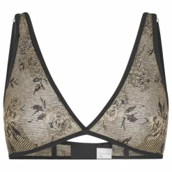 Momoni Soutien-gorge Lady Imprimé Métallisé ||Femme Lingerie, Chaussettes