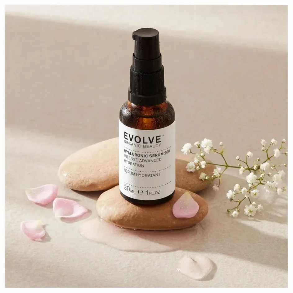 Evolve Sérum à l'acide hyaluronique 200mg - 30 ml|Homme/Femme Soins Du Visage|Taille Voyage
