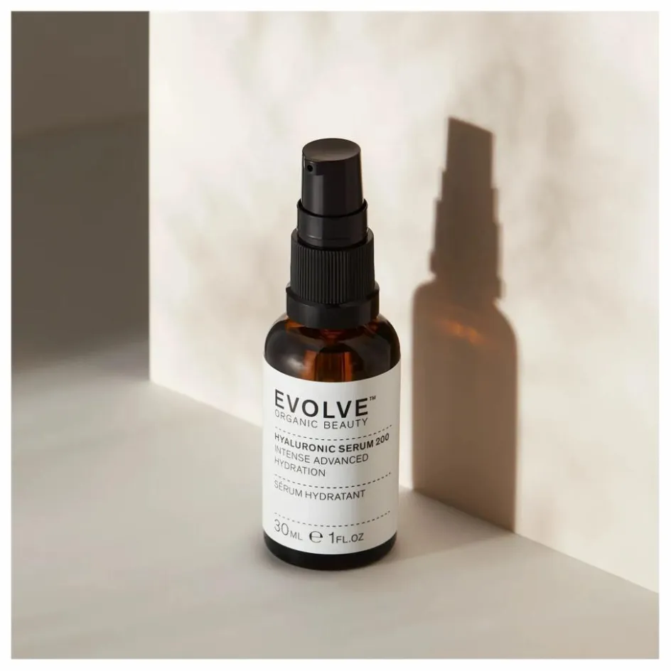 Evolve Sérum à l'acide hyaluronique 200mg - 30 ml|Homme/Femme Soins Du Visage|Taille Voyage