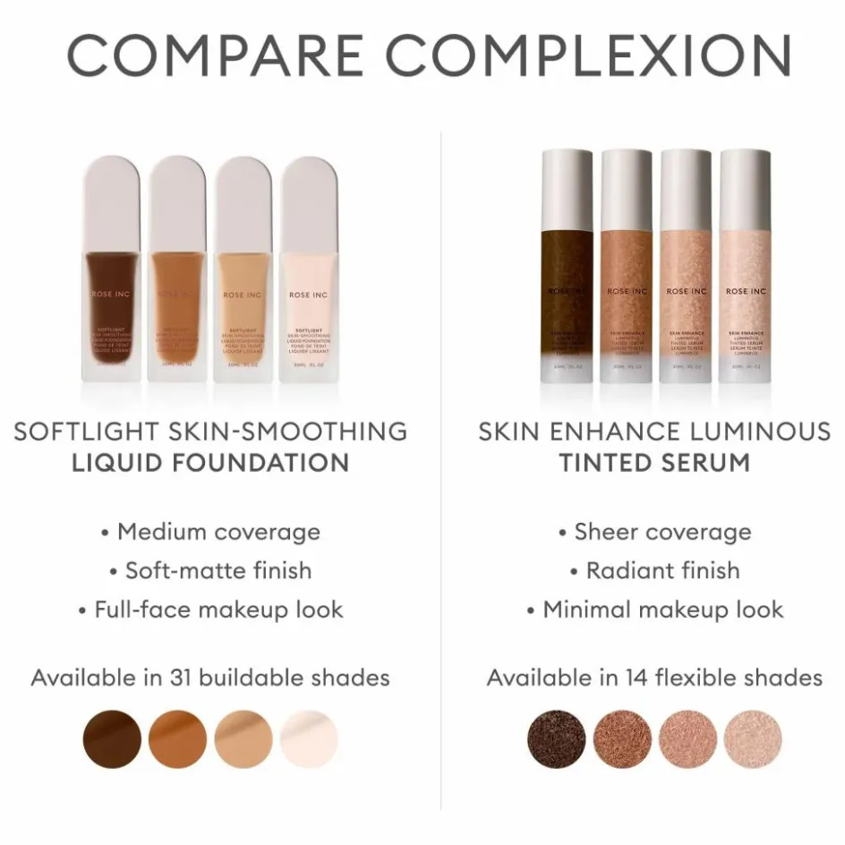 Rose Inc Sérum teinté lumineux Skin Enhance | 100