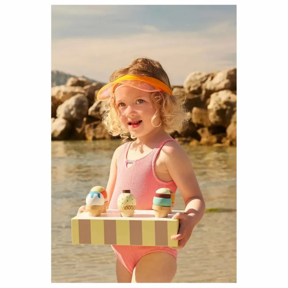Clearance Stand de glaces en bois Cuisines, Marchandes