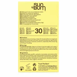 Sunbum Stick visage Orginal SPF 30 - 30g|Homme/Femme Soins Du Visage|Soins, Wellness