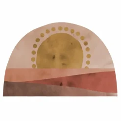 Discount Studio Loco Sticker décoratif Sunset Multicolore