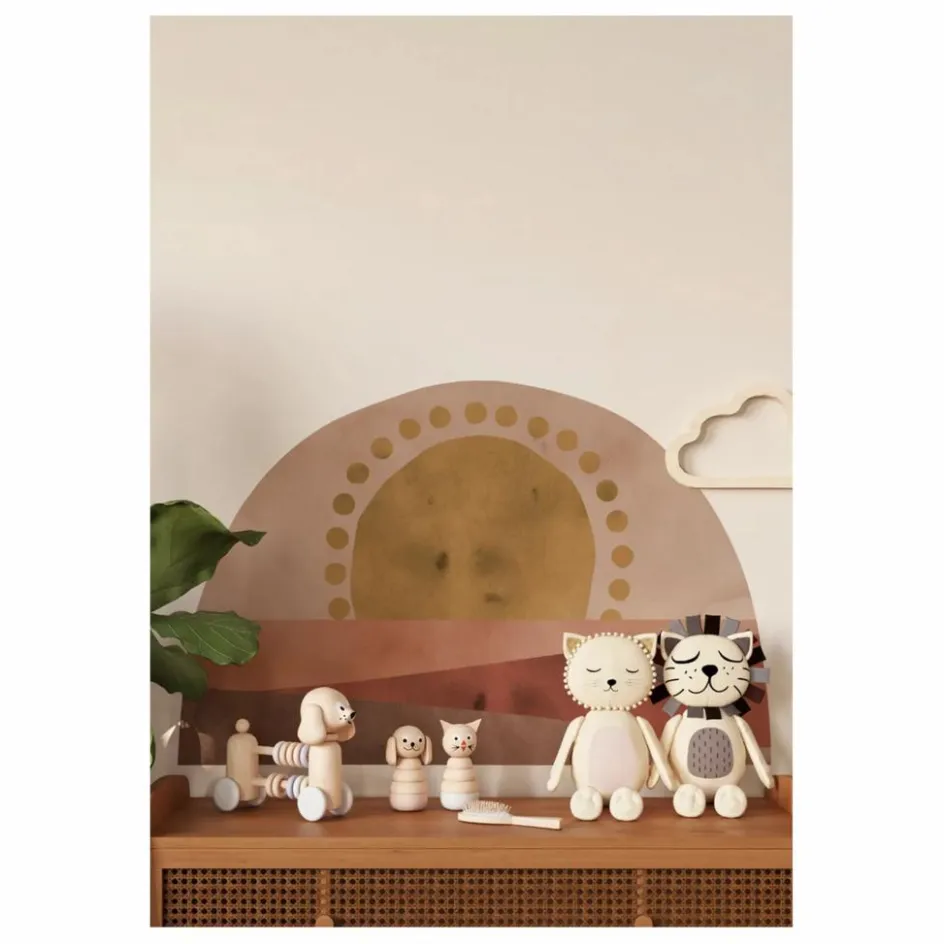 Discount Studio Loco Sticker décoratif Sunset Multicolore