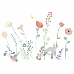 Best MIMI'lou Sticker easy Fleurs des champs Multicolore